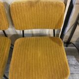 Set of 4 andré Simard chairs