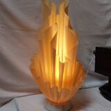 Large Corolle table lamp by Georgia Jacob - Vintage 70s