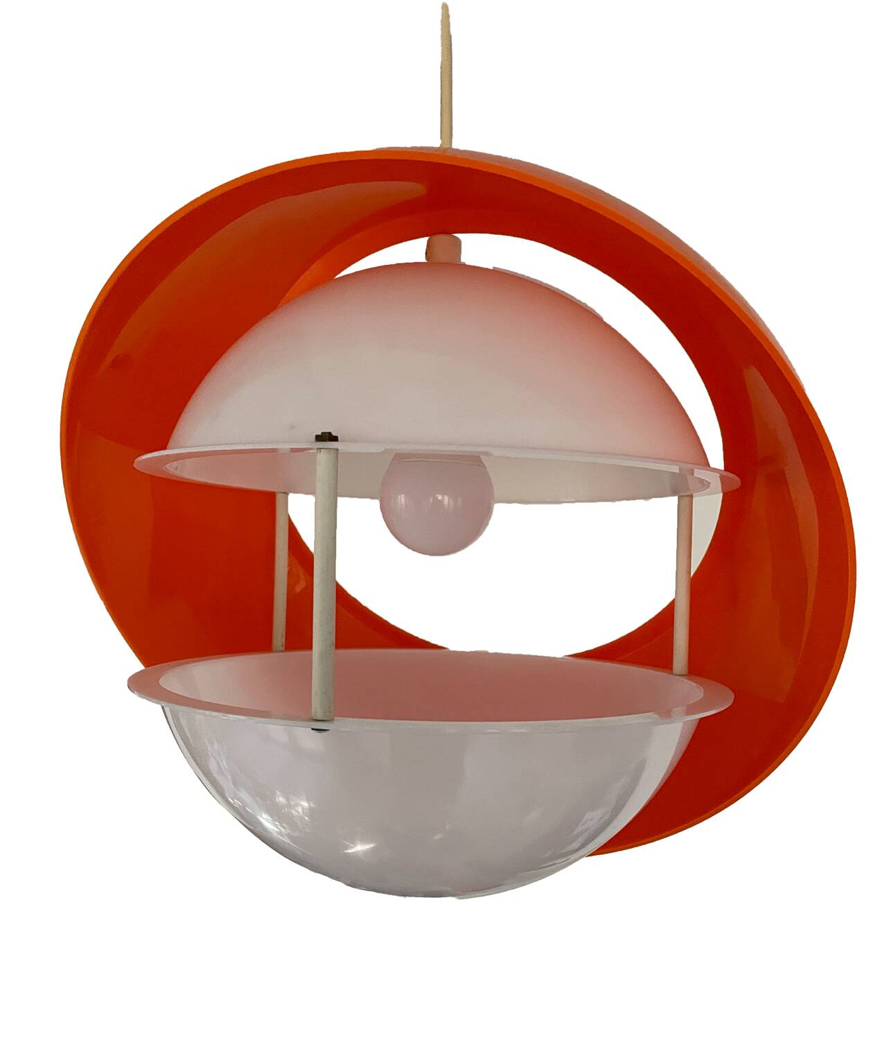 Plastic fried egg Pendent from 1970