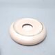 Pale pink ceramic ashtray from the 1980s.