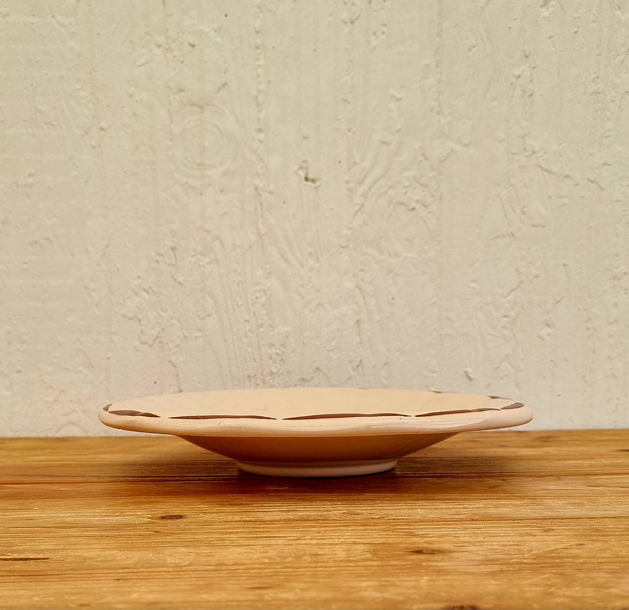 Digoin Sarreguemines pedestal dish model 9181