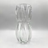 Sklo union vase • rosice glassware • design jan schmid • 1960 • pressed glass