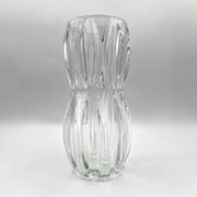 Sklo union vase • rosice glassware • design jan schmid • 1960 • pressed glass