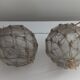 Boules de marin ou paire d'ancien flotteurs