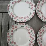 Set of 4 eit england cherry dessert plates