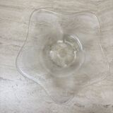 Antique bowl Willem Jacob Rozendaal for  Kristalunie Maastricht Coquille