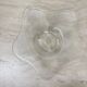 Antique bowl Willem Jacob Rozendaal for  Kristalunie Maastricht Coquille