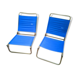 Paire de chaises pliantes de plage lafuma