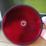 Lot de 2 suspensions en verre rouge