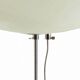 White Catellani & Smith Original PostKrisi F64 Fiberglass Floor Lamp
