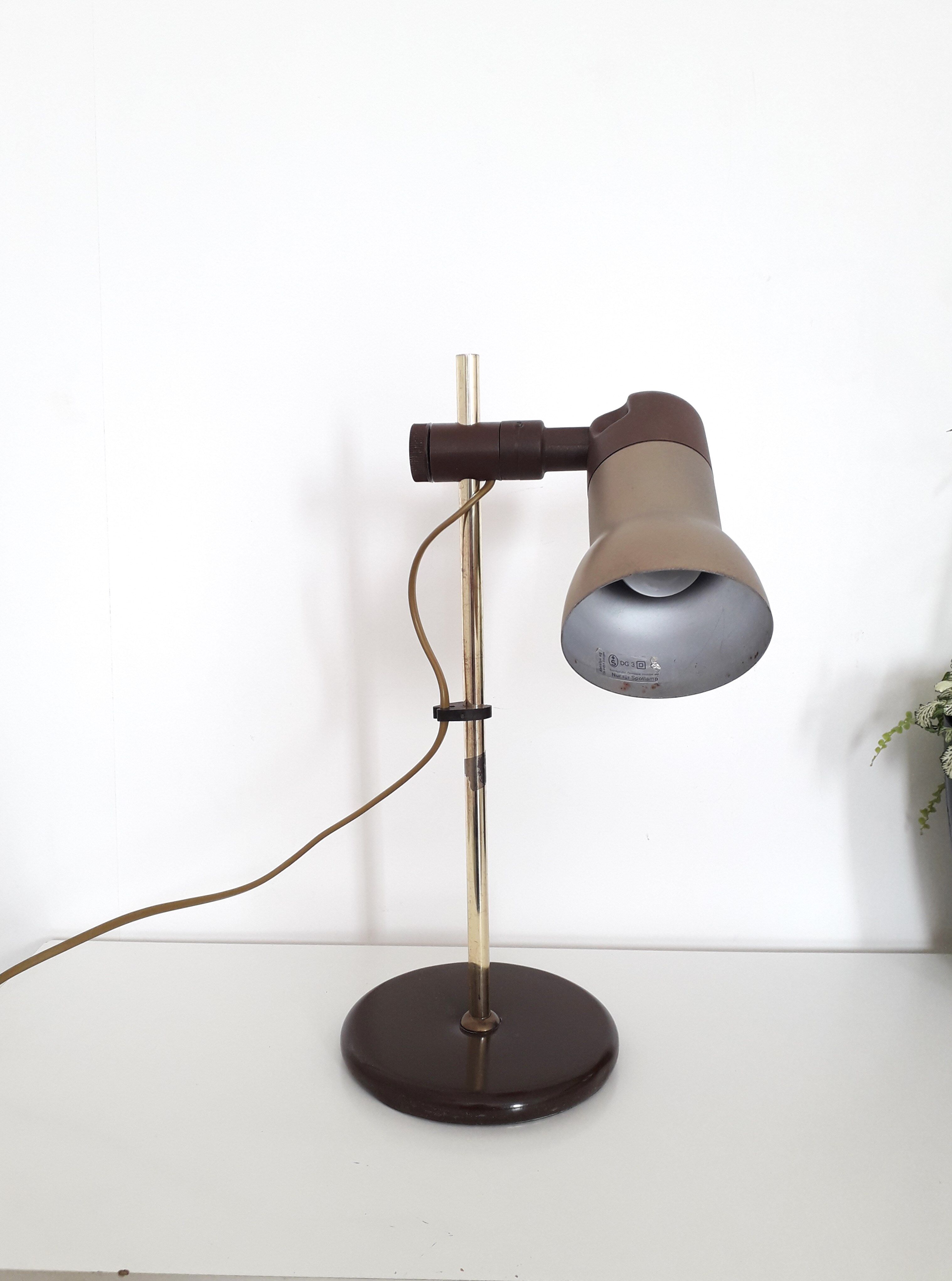 Vintage desk lamp Decolux ag, Switzerland 1970
