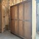 Art Deco oak library cabinet (renovated)