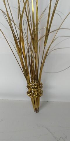 Daniel d'Haeseleer's brass mural sculpture