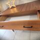 Low Scandinavian design sideboard in teak