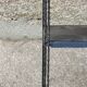 Vintage string wall shelf from the 60s in metal