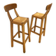 Pair of bar chairs