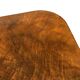 Art Deco side table walnut wood design 30's