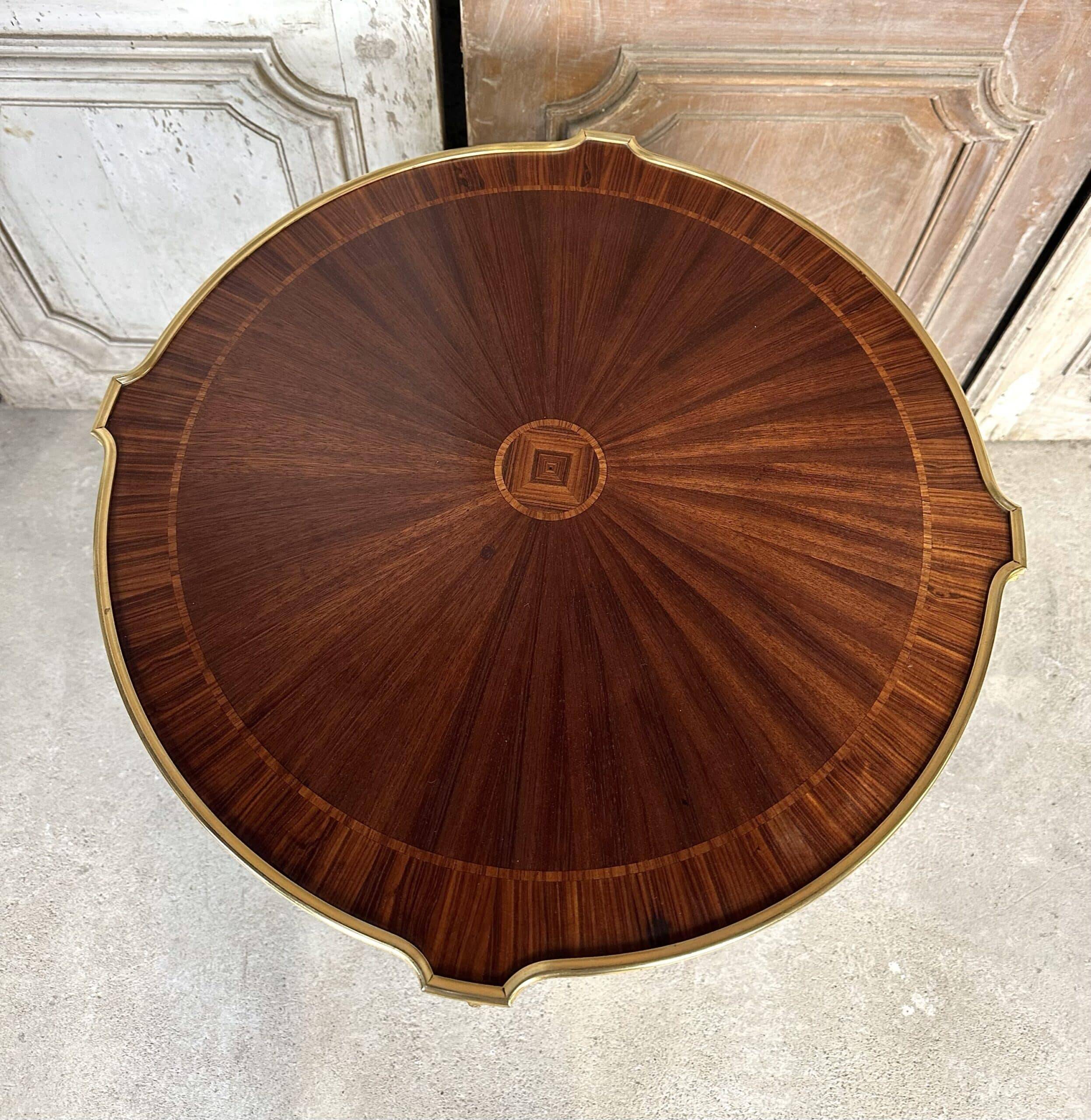 Napoleon III style gueridon from the late 19th century.