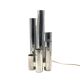 Hollywood regency 6 lights metal table lamp, Italy 1970s