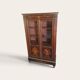 Napoleon III marquetry display cabinet