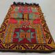 Small Vintage Turkish Kilim Rug 126x75 cm Wool Kelim