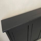 Black headboard