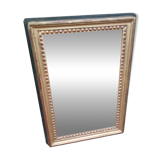 Miroir ancien en bois doré style louis xvi