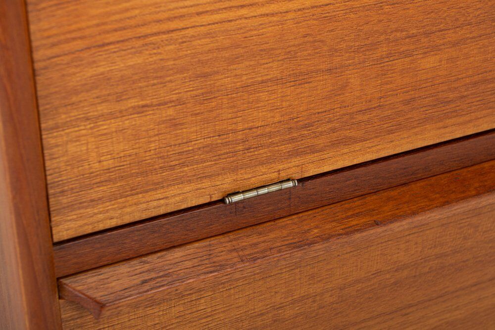 Teak shoe cabinet by G.V. Møbler, 1960s