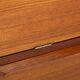 Teak shoe cabinet by G.V. Møbler, 1960s