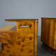 1942s set of bedside tables by Jindrich Halabala, Czechoslovakia