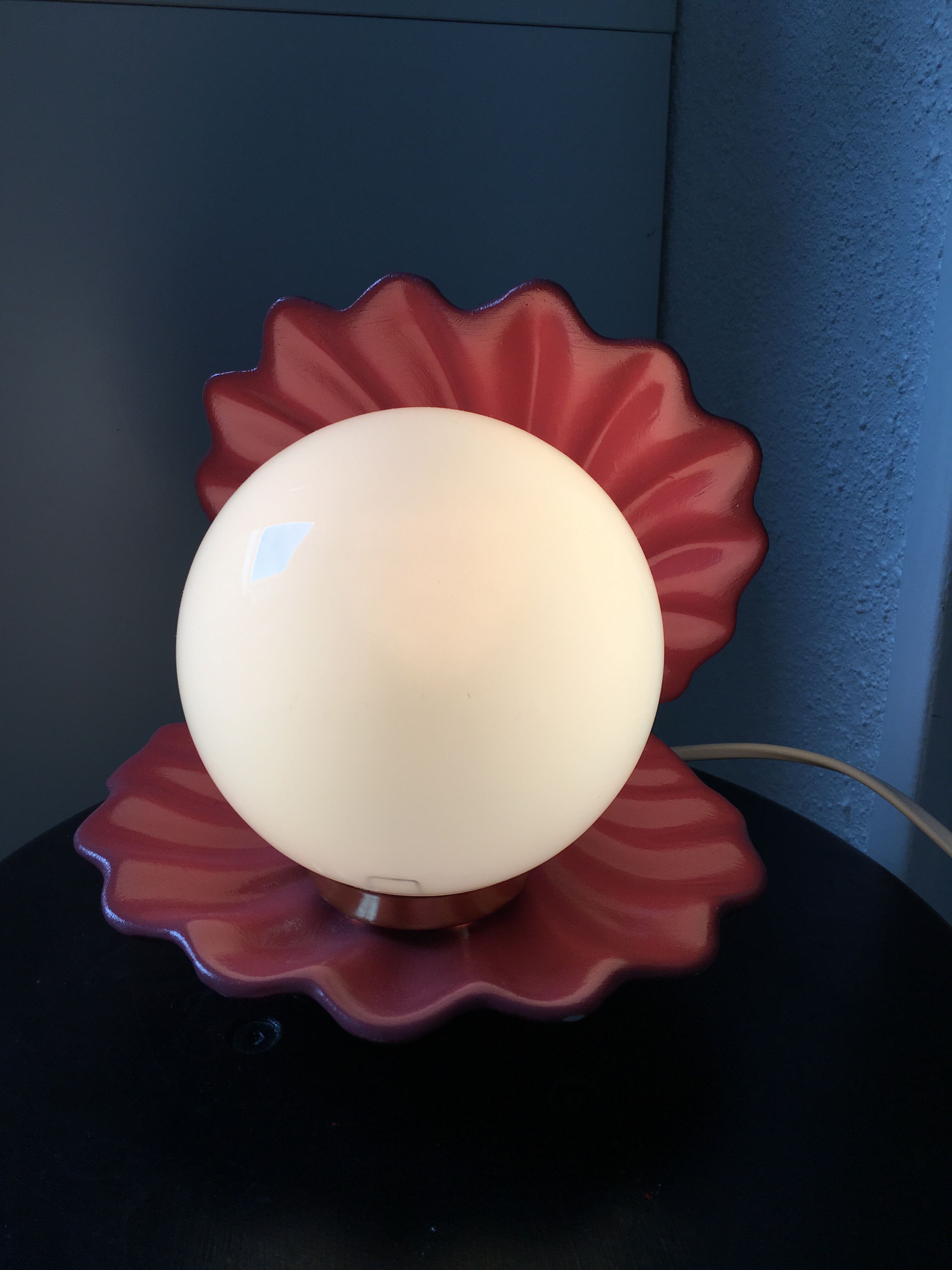 Light pink shell of the 80s