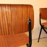 Industrial dining chairs by Marko, model Compass Leg