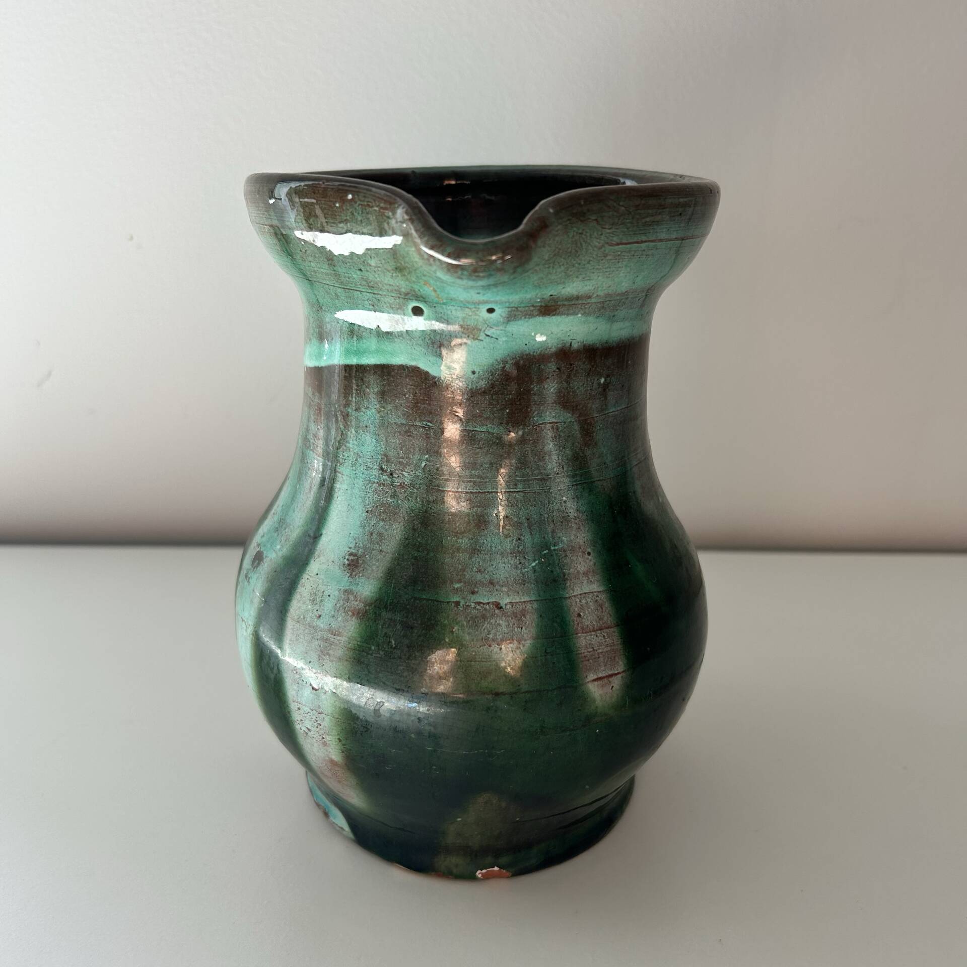 Stamped pitcher Meyssac in Limousin