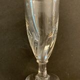 4 glasses of old bistro soufflés and bullés, XIXth century