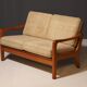 Danish Teak Sofa 2-Seater by Juul Kristensen Vintage