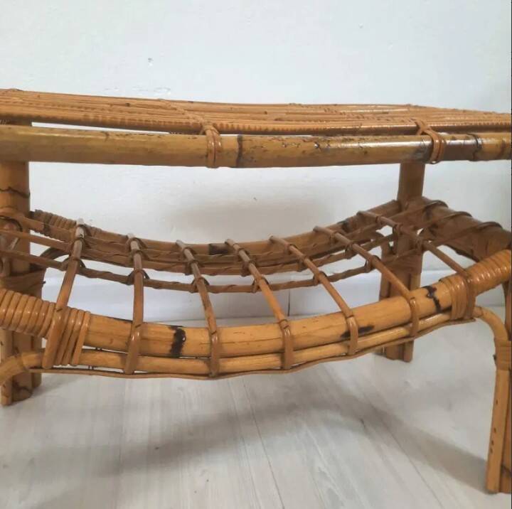 Table basse Bonacina – bambou