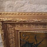 Oil painting on panel