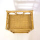Rattan and wicker shelf from the 70