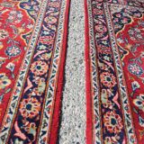 Paire de tapis d'orient iran kashan - entièrement fait main - dimensions : 1,37x 0.70  mètres -