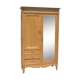 Armoire penderie des années 50 en orme