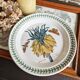 Grande assiette portmeirion england série botanical garden dessin fritillaria