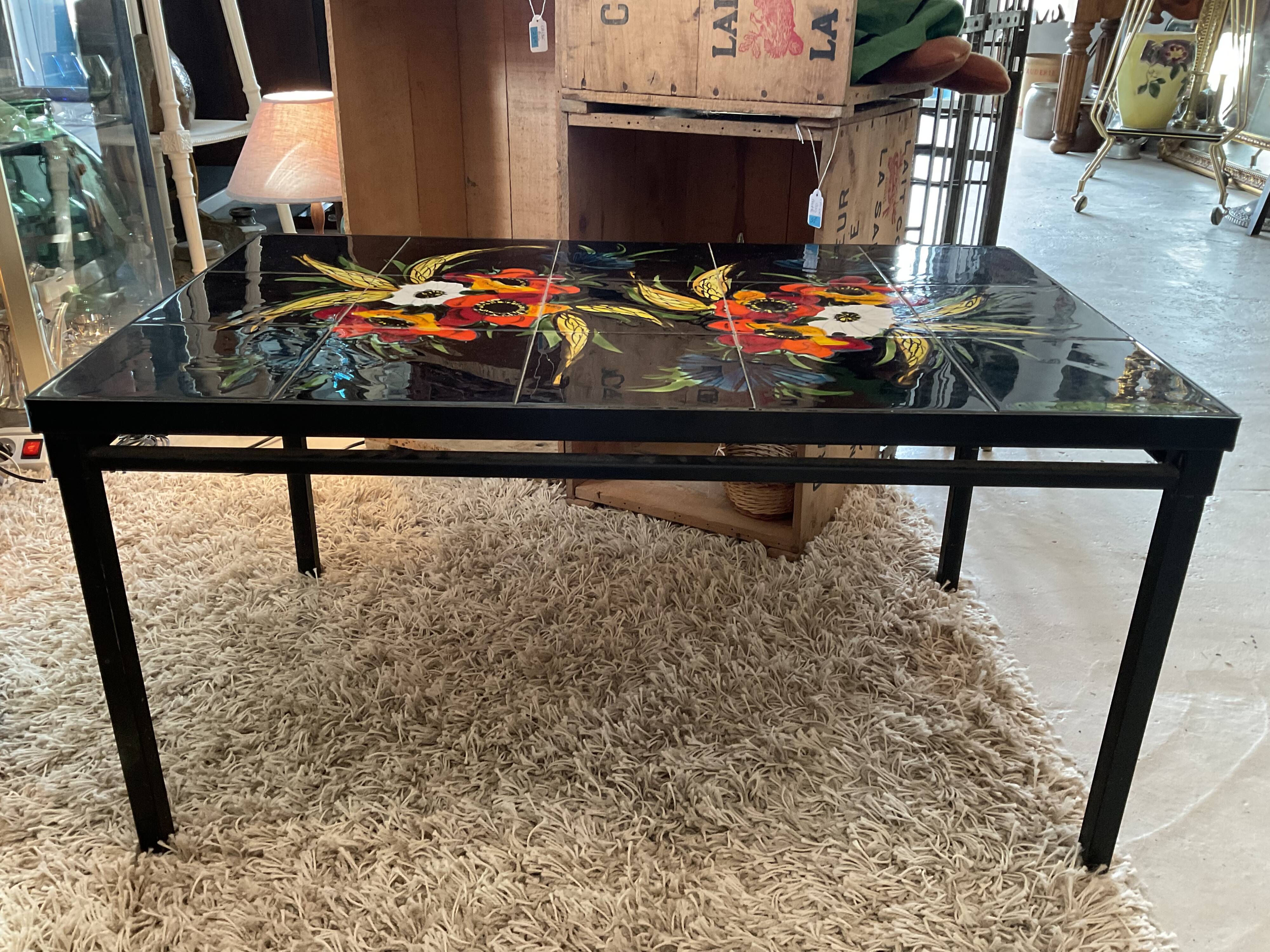 Coffee table Vallauris.Lagrange.vintage