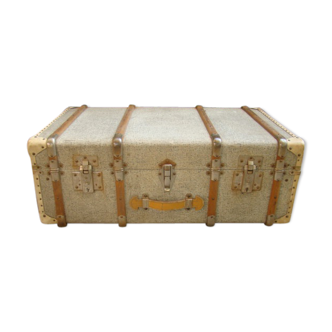 Old travel trunk