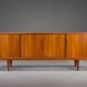 Vintage Danish teak sideboard by Axel Christiansen for Aco Møbler, 1960s