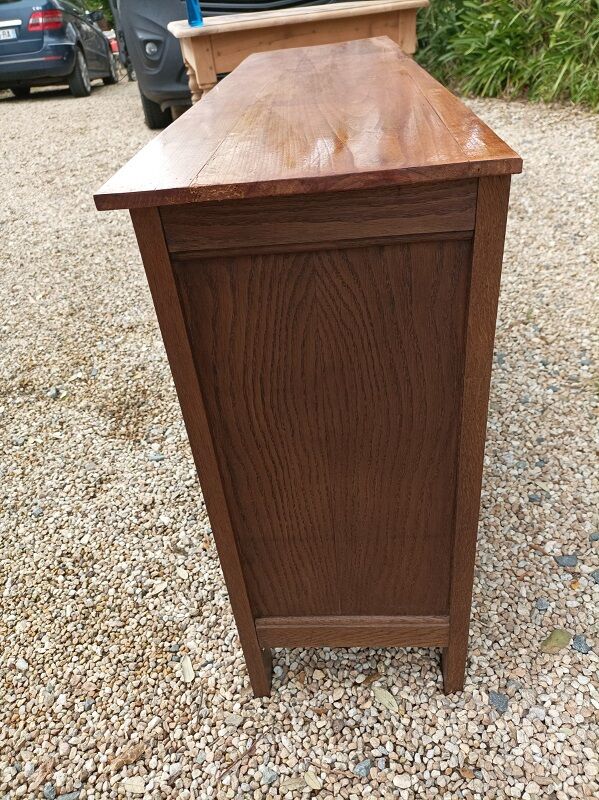 Showcase furniture solid wood glass door extra tv