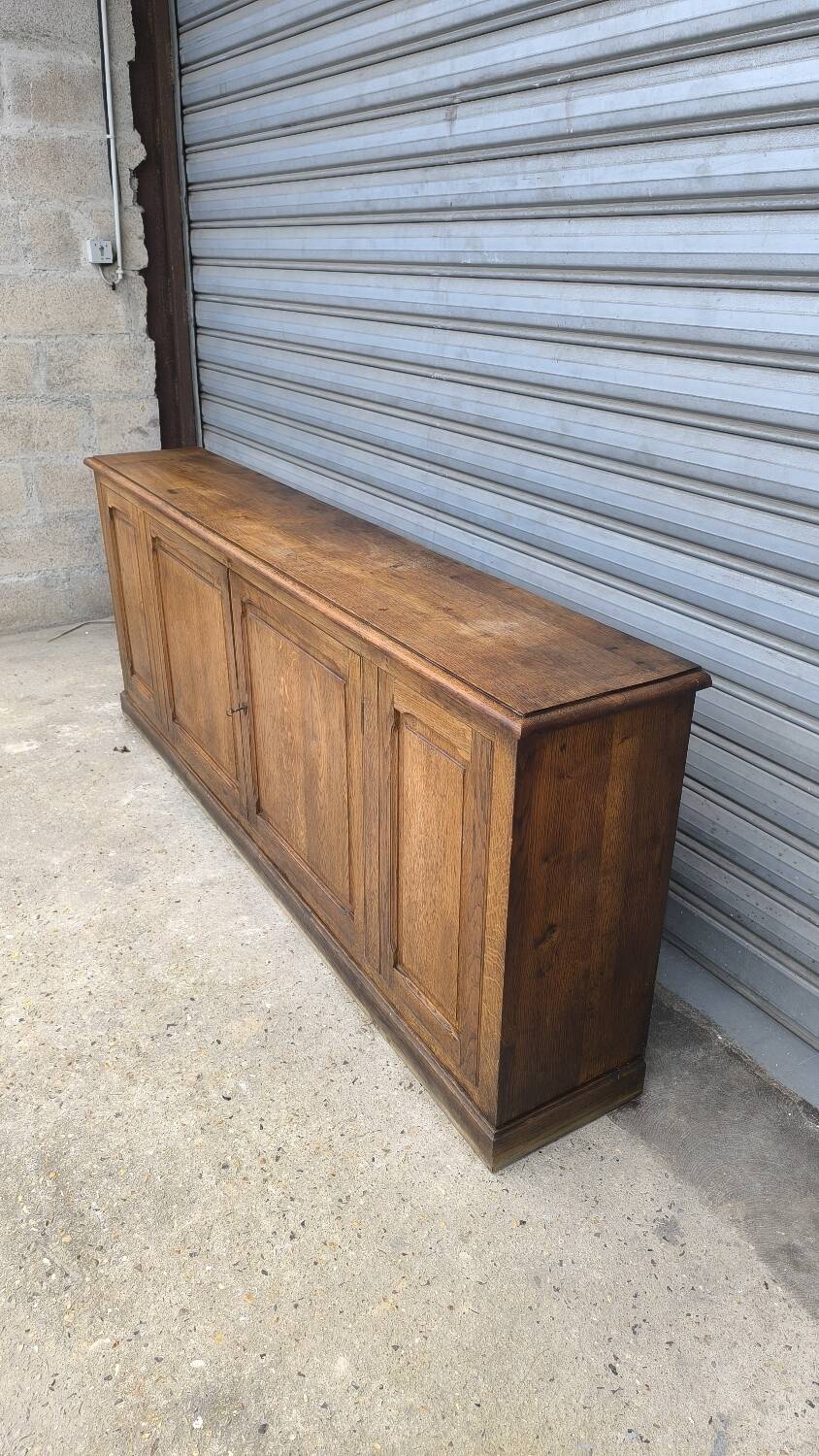 Solid oak sideboard from the 1940s