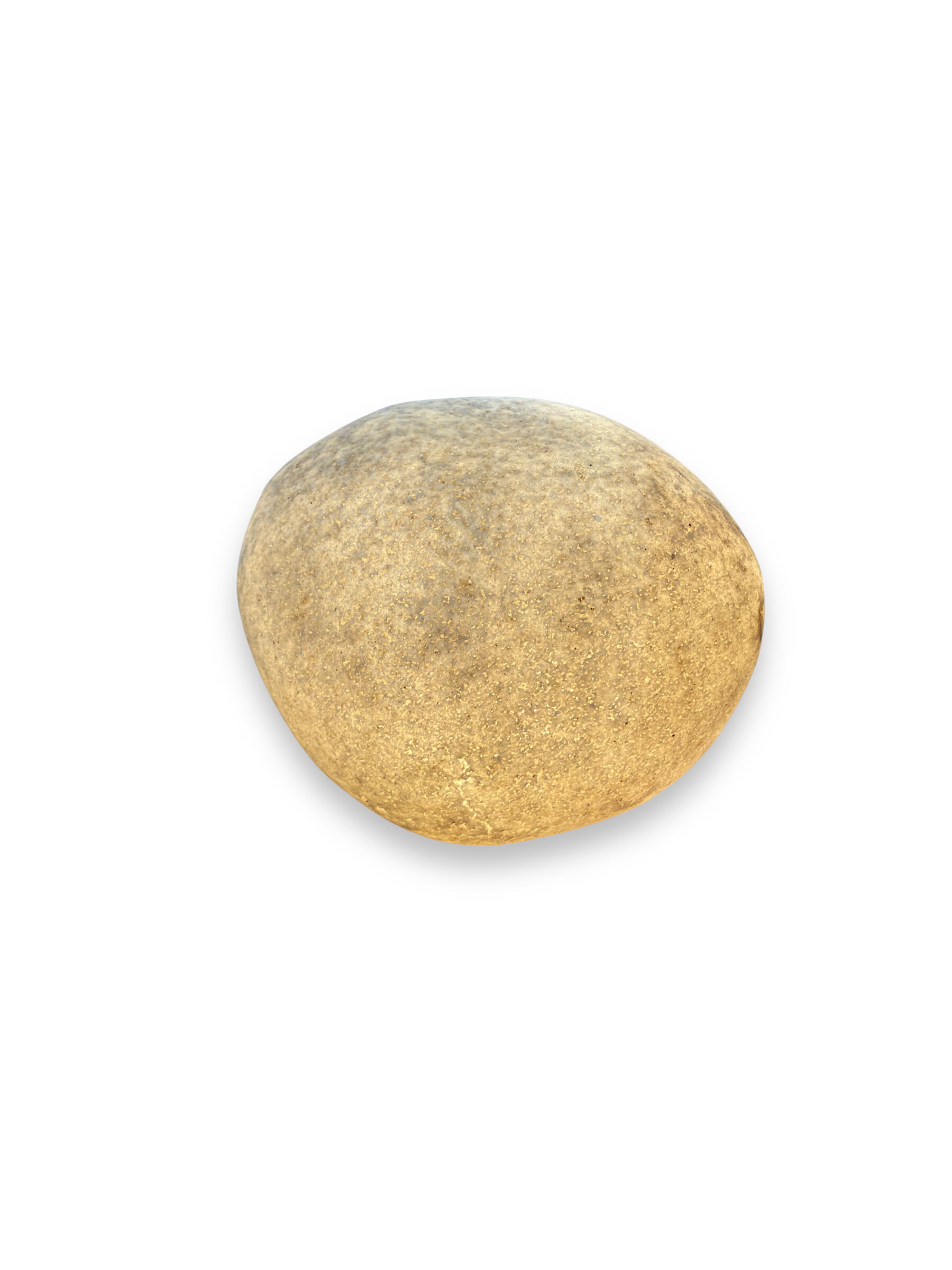 Lamp andré cazenave lamps pebbles pebble stone model "dora" circa 1970
