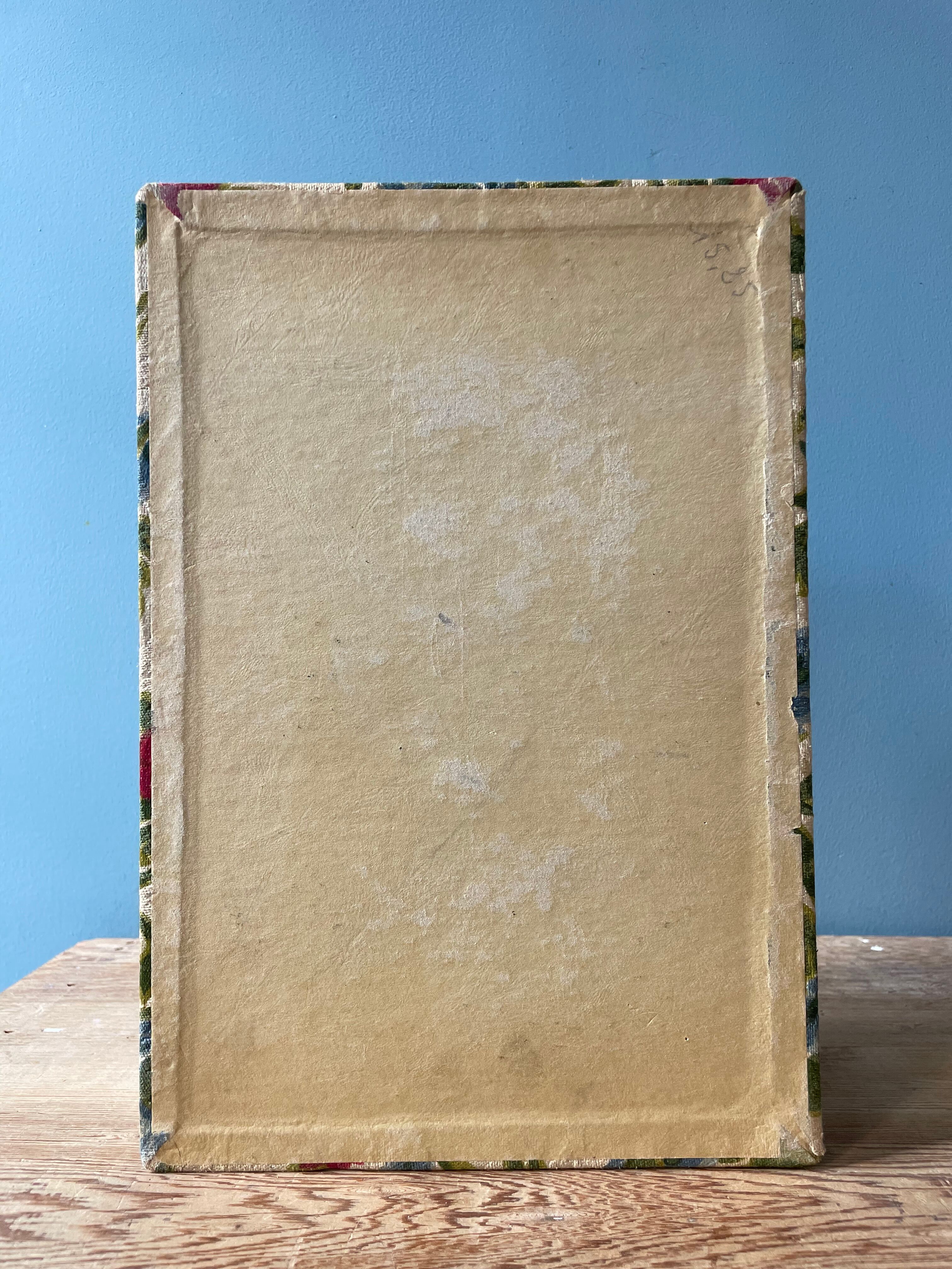 Old vintage sewing box