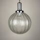 Mid-century glass pendant lamp, Italy, 1960s