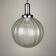Mid-century glass pendant lamp, Italy, 1960s